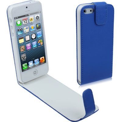X One Funda De Piel Iphone 5 Se Azul